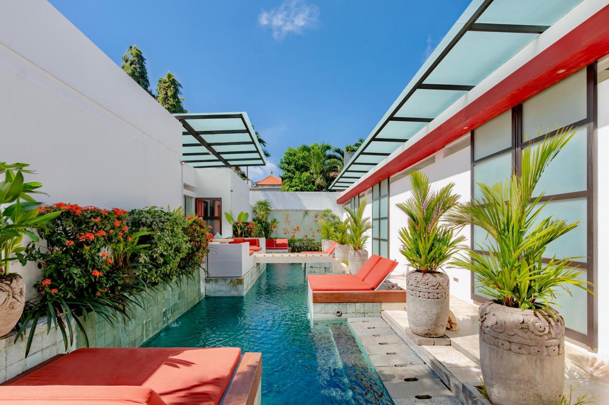 Super Deluxe Suite aan het Zwembad met 1 Slaapkamer