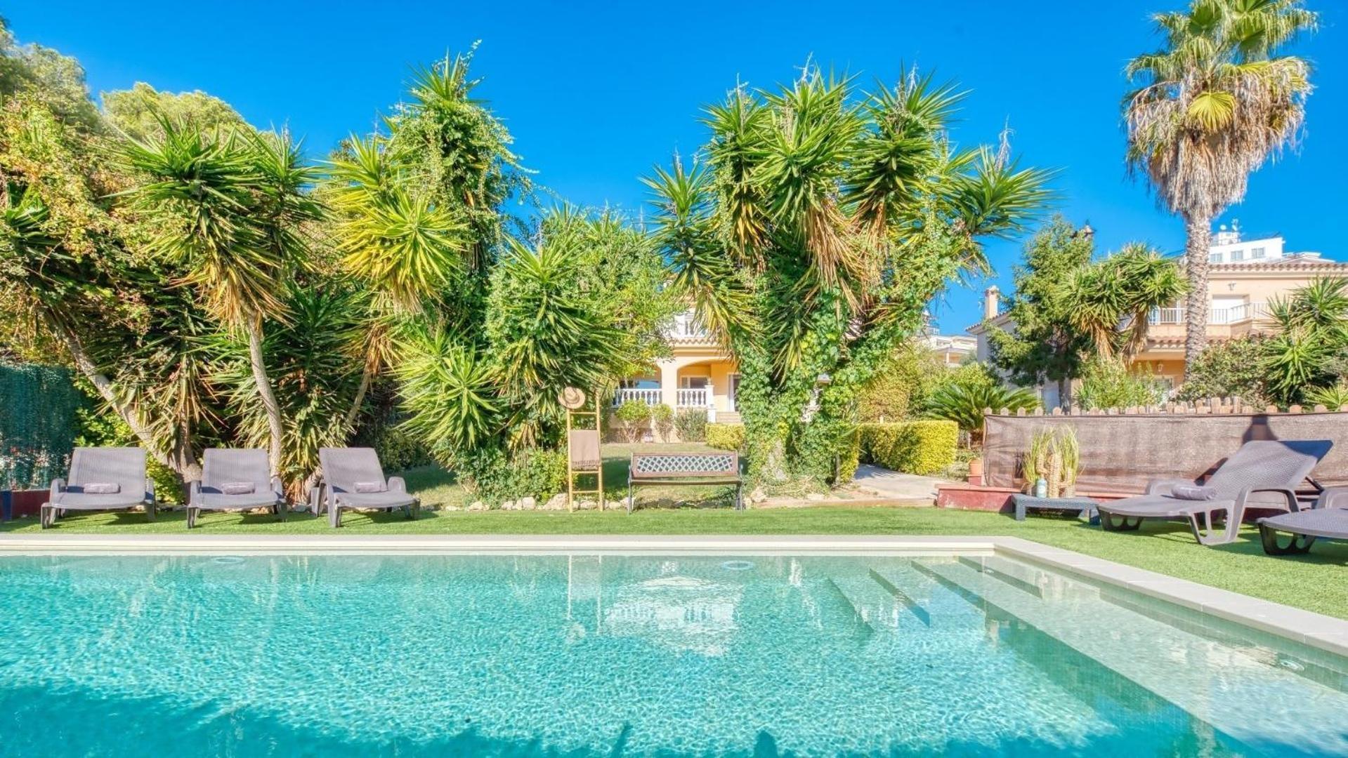 Villa met Uitzicht op de Tuin