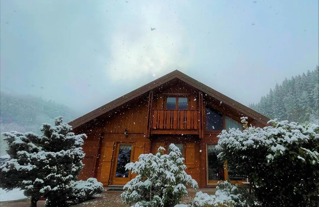 Chalet tout confort 'Le Grand Pré', terrain clôturé, garage-1