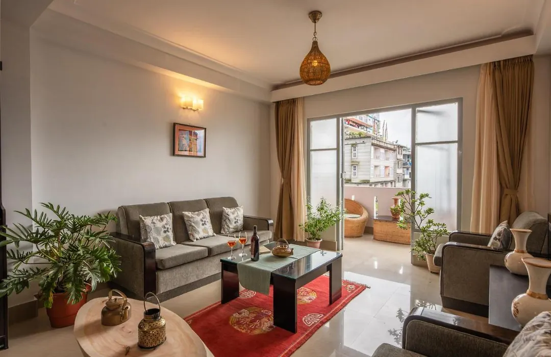 Stayvista's Mystic Nest: Mountain View Apartment with Modern Amenities-1