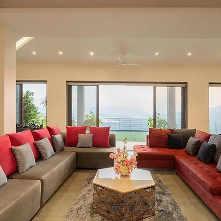 Aarna House By Stayvista - Mountain & Lakeview Villa, Contemporary Modern Interiors & A Charming Terrace Garden-2
