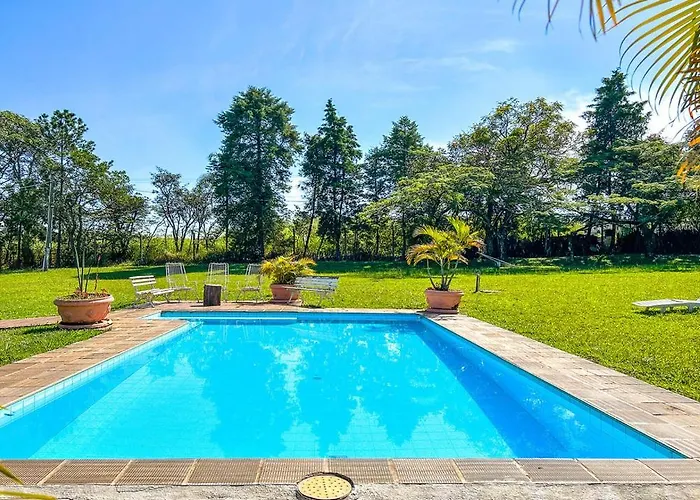  Chacara 1 Com Piscina E Lazer Em Holambra-Sp