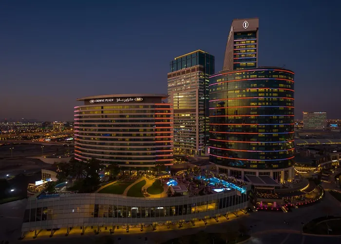 Luxury hotel only: Crowne Plaza Dubai Festival City