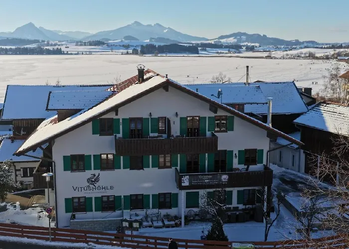 Vitushöhle&Vitusfort Urlaub im Allgäu - Ferienwohnungen&Themenzimmer in Hopfen am See