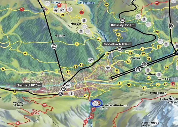 Edelweiss Mountain Guest House - 1 Hour Hike Up From Zermatt Station - On Hiking Trail - No Transport